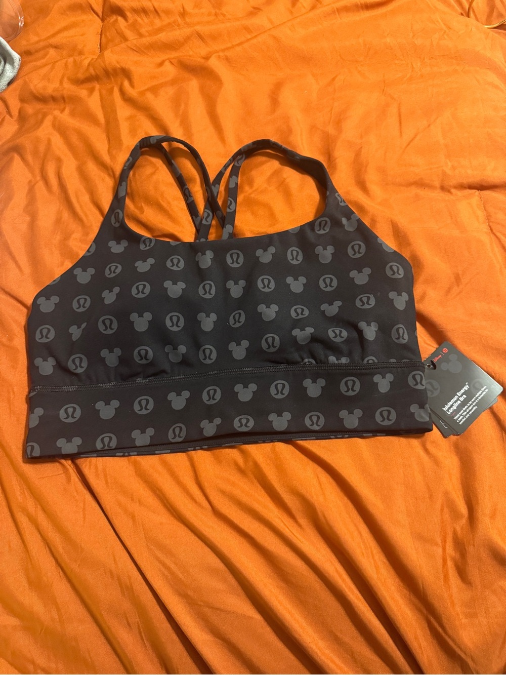 Disney x Lululemon *Energy Longline Bra Medium Support, B–D Cups